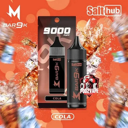 M bar 9000 puffs cola