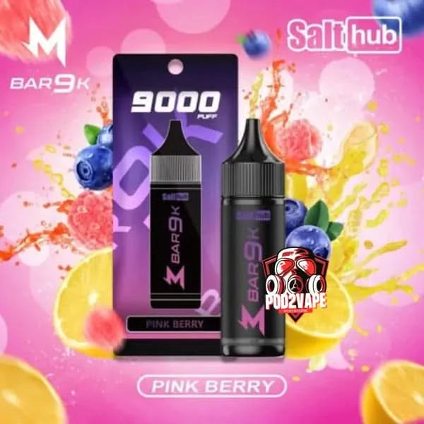 M bar 9000 puffs pink berry