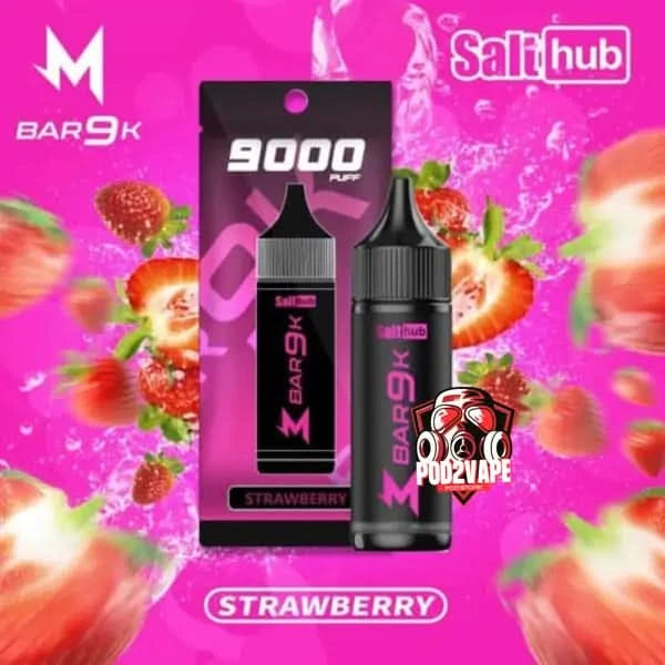 M bar 9000 puffs strawberry