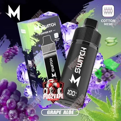 M switch 15k starter kit grape aloe