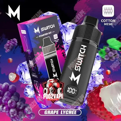 M switch 15k starter kit grape lychee