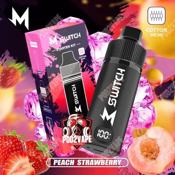 M switch 15k starter kit peach strawberry