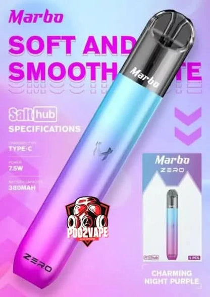 m zero pod charming night purple