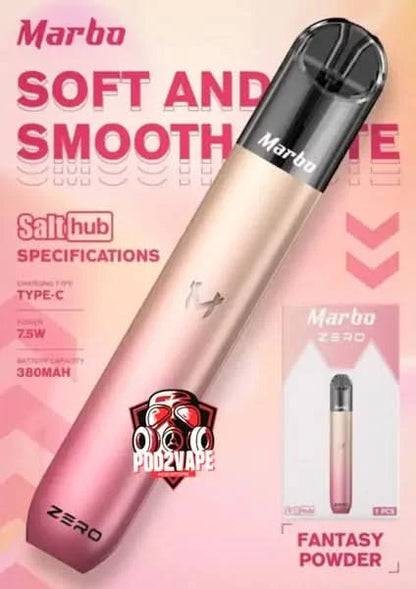 m zero pod fantasy powder