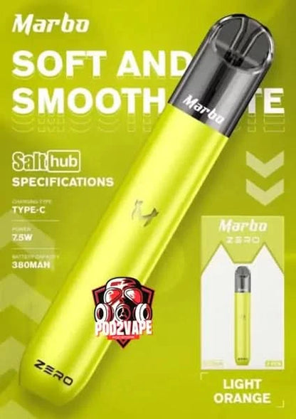 m zero pod light orange