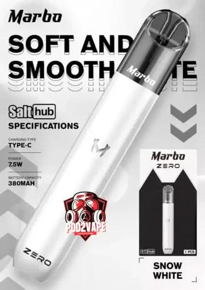 m zero pod snow white