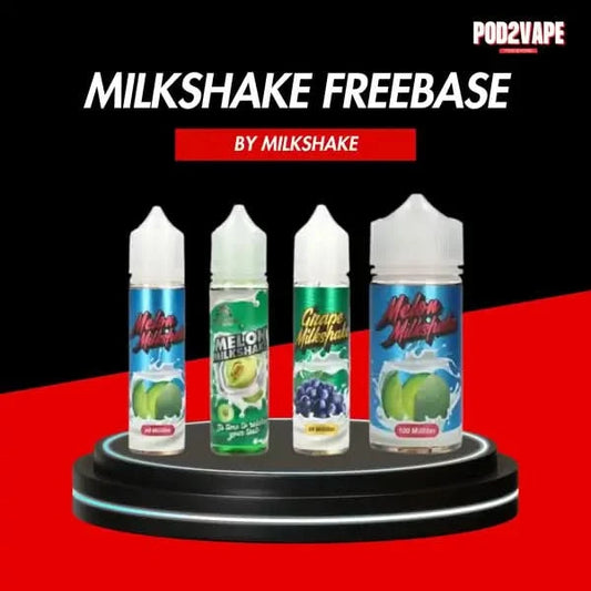 น้ำยาฟรีเบส Melon milkshake freebase รสชาติเมล่อนและองุ่น หอม สดชื่น