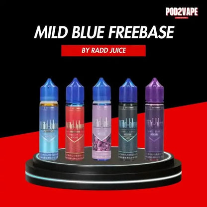 Mild blue freebase 60ml มีหลากหลายรสชาติให้เลือก น้ำยาบุหรี่ไฟฟ้า
