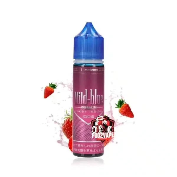 mild blue freebase strawberry cheesecake