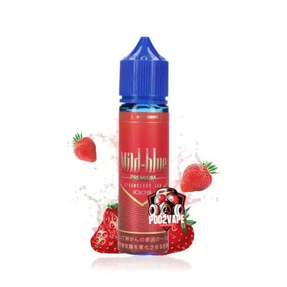 mild blue freebase strawberry jam