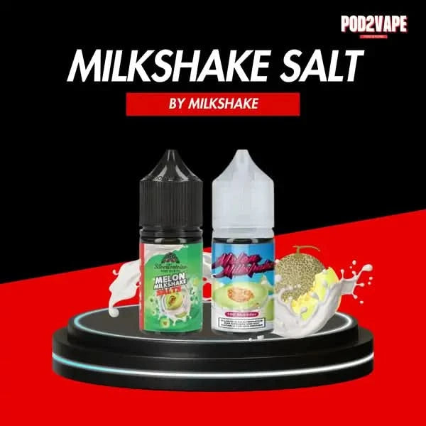 น้ำยาซอลนิค Milkshake salt nic เมล่อนมิลล์เชก ยอดนิยม หวาน หอม อร่อย