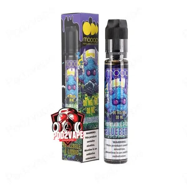 น้ำยา Moood freebase blueberry