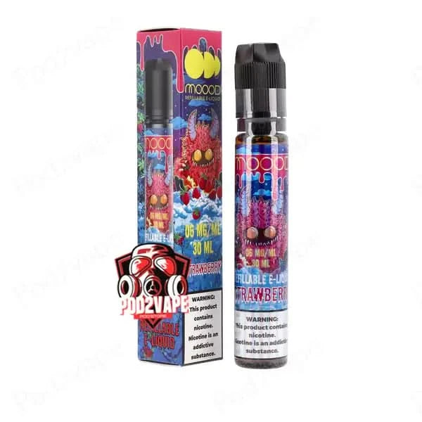 น้ำยา Moood freebase strawberry