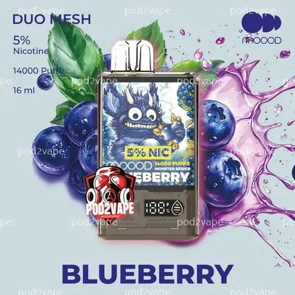 Moood monster 14k blueberry nic50