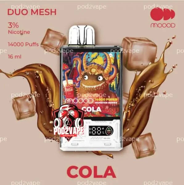 Moood monster 14k cola nic30