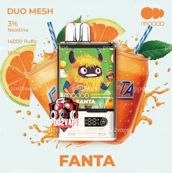 Moood monster 14k fanta nic30