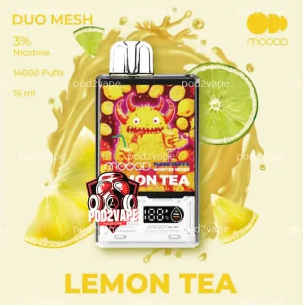 Moood monster 14k lemon tea nic30