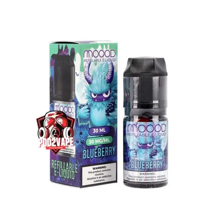 น้ำยา moood salt nic blueberry