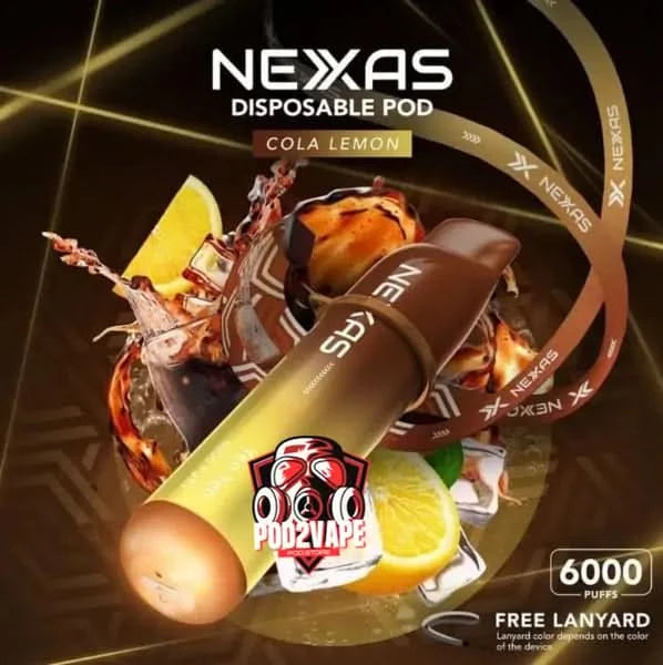 Nexas 6000 puffs cola lemon