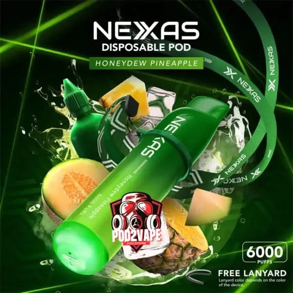 Nexas 6000 puffs honeydew pineapple