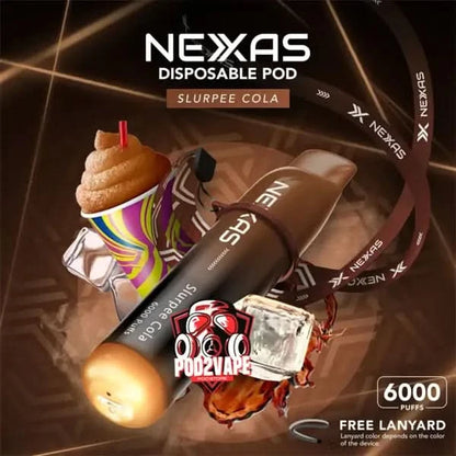Nexas 6000 puffs slurpee cola