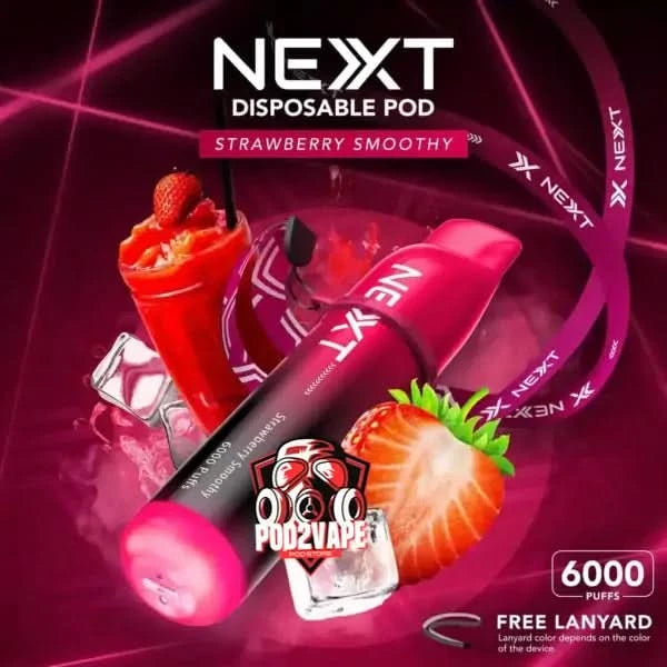 Nexas 6000 puffs strawberry smoothy