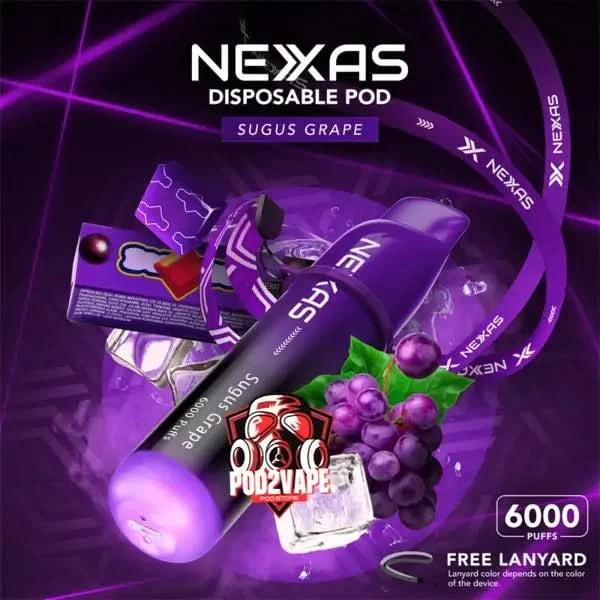 Nexas 6000 puffs sugus grape