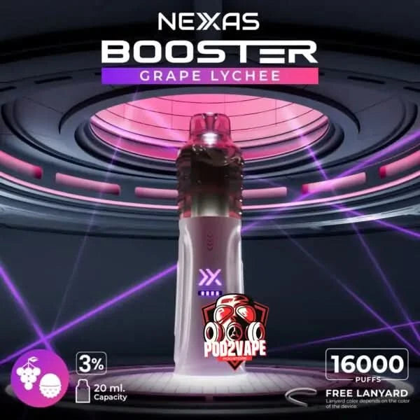 Nexas booster 16k grape lychee nic30