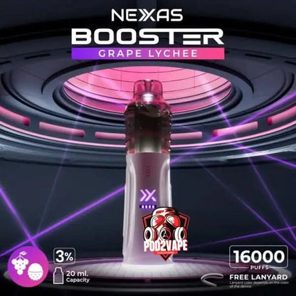 Nexas booster 16k grape lychee nic30