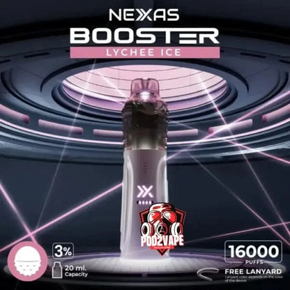 Nexas booster 16k lychee ice nic30