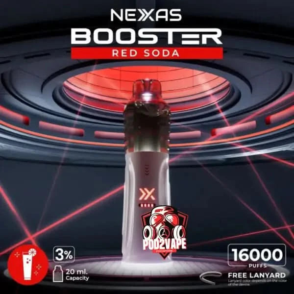 Nexas booster 16k red soda nic30