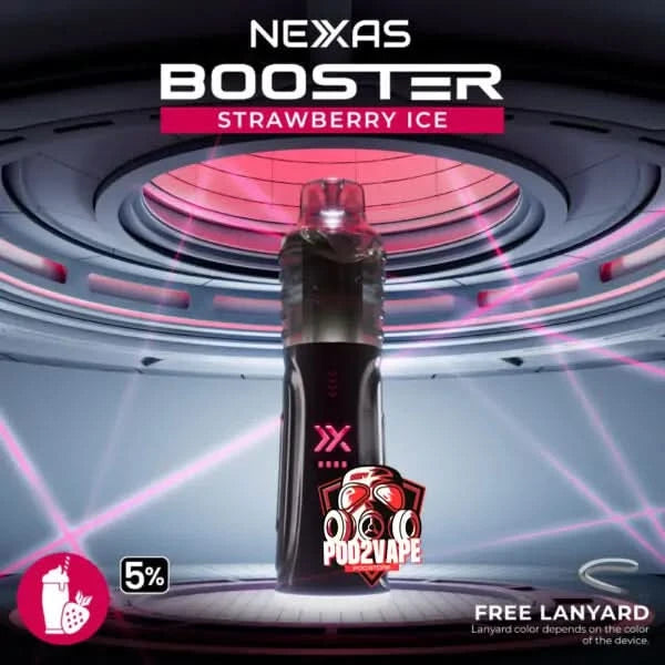 Nexas booster 16k strawberry ice nic50