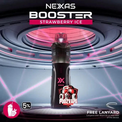 Nexas booster 16k strawberry ice nic50
