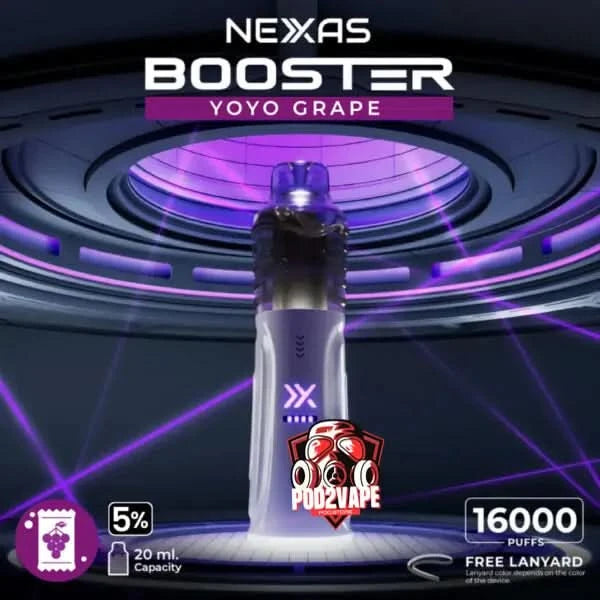 Nexas booster 16k yoyo grape nic30