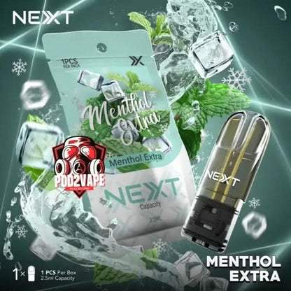 หัวพอต Nexas 2.5ml menthol xtra