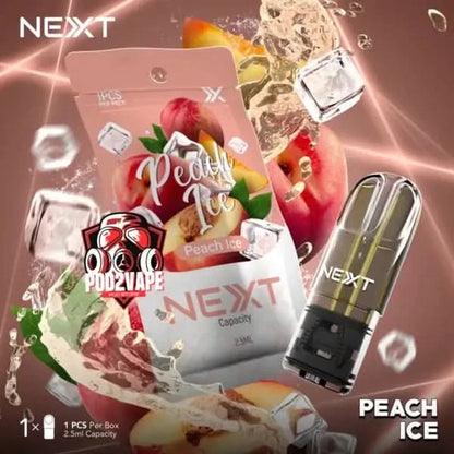 หัวพอต Nexas 2.5ml peach ice