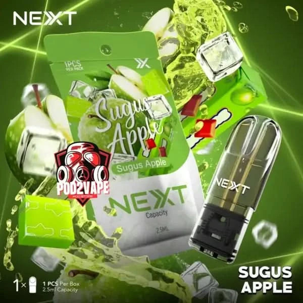 หัวพอต Nexas 2.5ml sugus apple