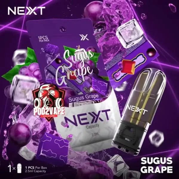 หัวพอต Nexas 2.5ml sugus grape