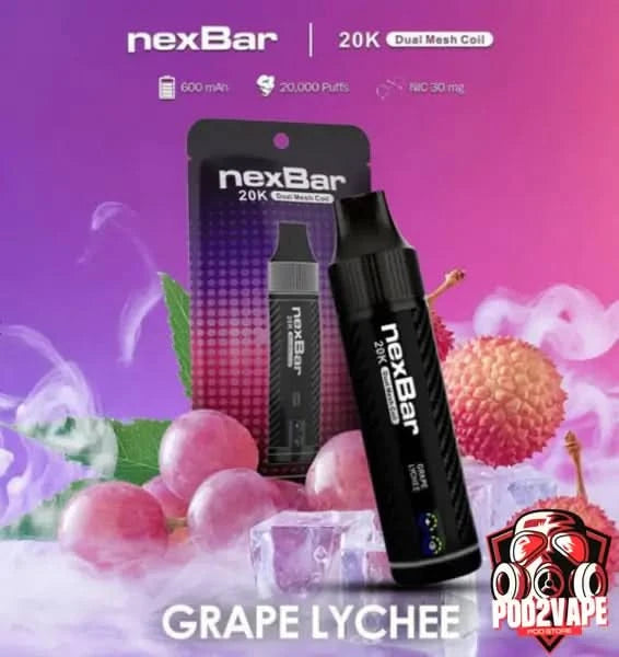 Wotofo nexbar 20k grape lychee
