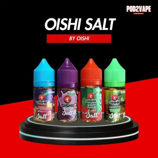 น้ำยาโออิชิ ซอลนิค oishi salt nic น้ำยารสชาติชาญี่ปุ่น ยอดนิยม