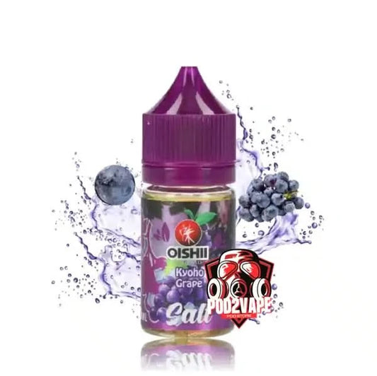 oishi salt nic kyoho grape