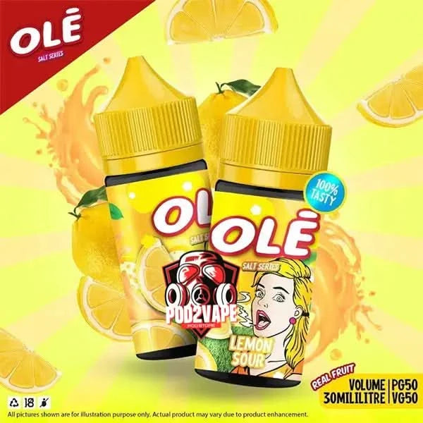 Ole salt nic lemon sour