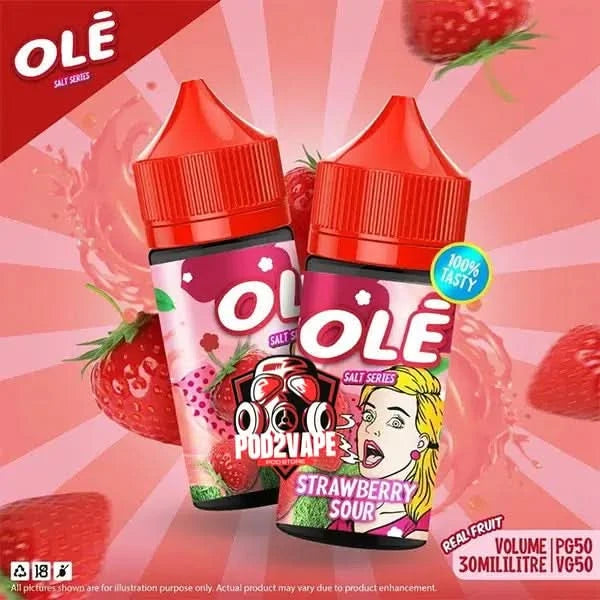 Ole salt nic strawberry sour