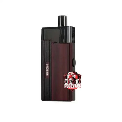 Lost vape orion mini pod kit claret red wood