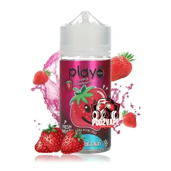 Play cooling freebase 100ml strawberry