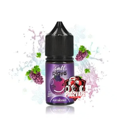 Play more salt nic grape
