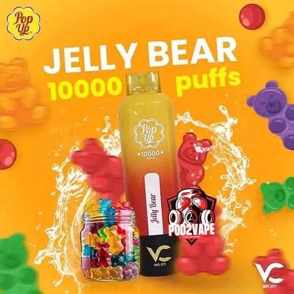 Pop up 10000 puffs jelly bear