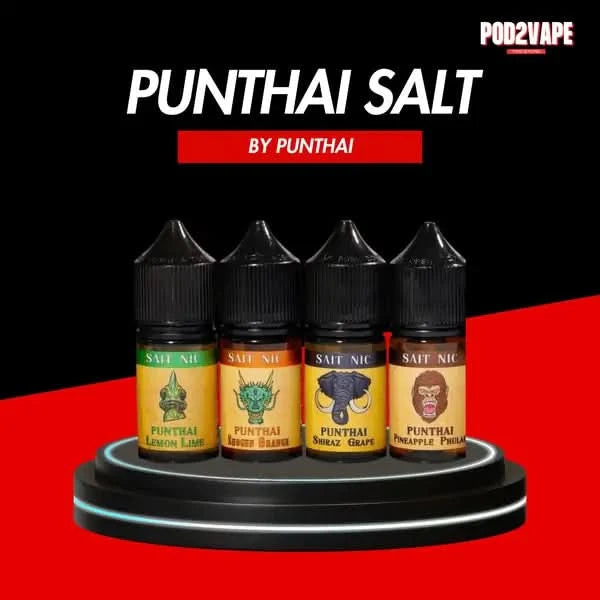 น้ำยาซอลนิค พันธุ์ไทย Punthai salt nic มีรสชาติมากกว่า 8 รสชาติ ผลไม้ประจำประเทศไทย
