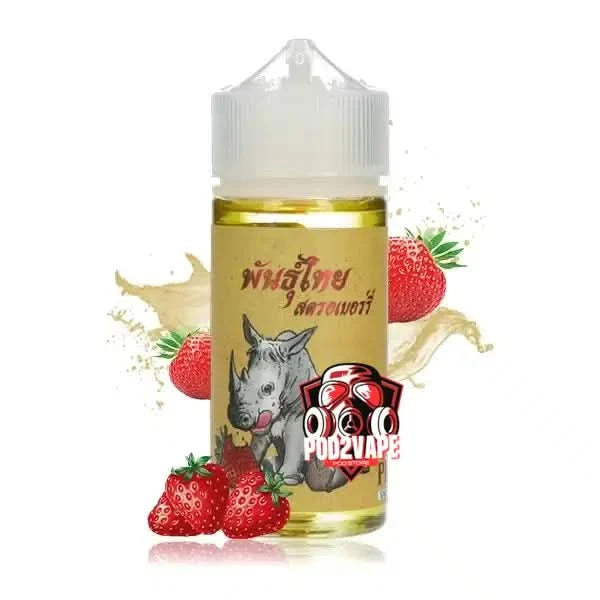 น้ำยาพันธุ์ไทย ฟรีเบส สตรอเบอร์รี่