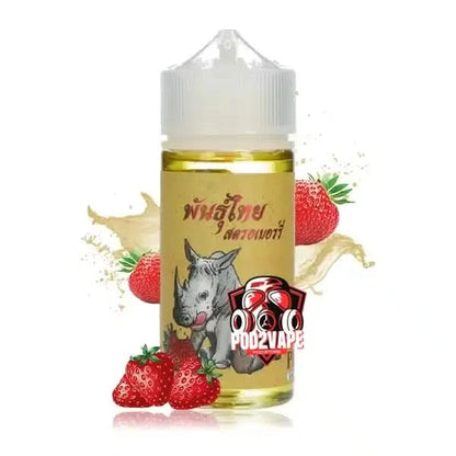 น้ำยาพันธุ์ไทย ฟรีเบส สตรอเบอร์รี่